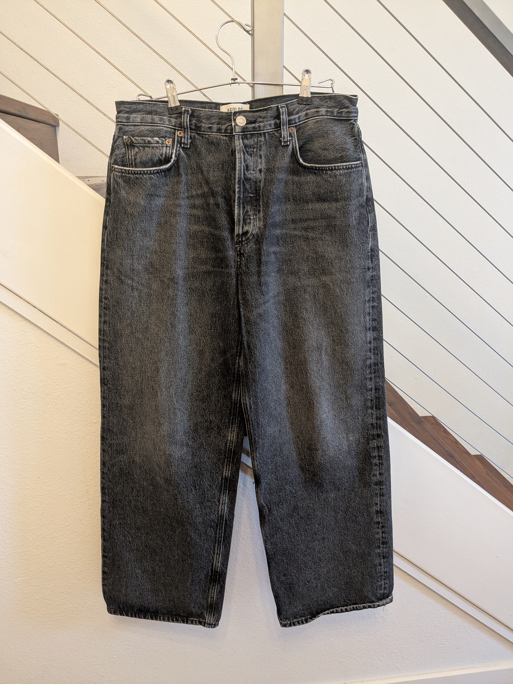 AGOLDE Low Slung Baggy Jeans in Ditch - Picture 6 of 6